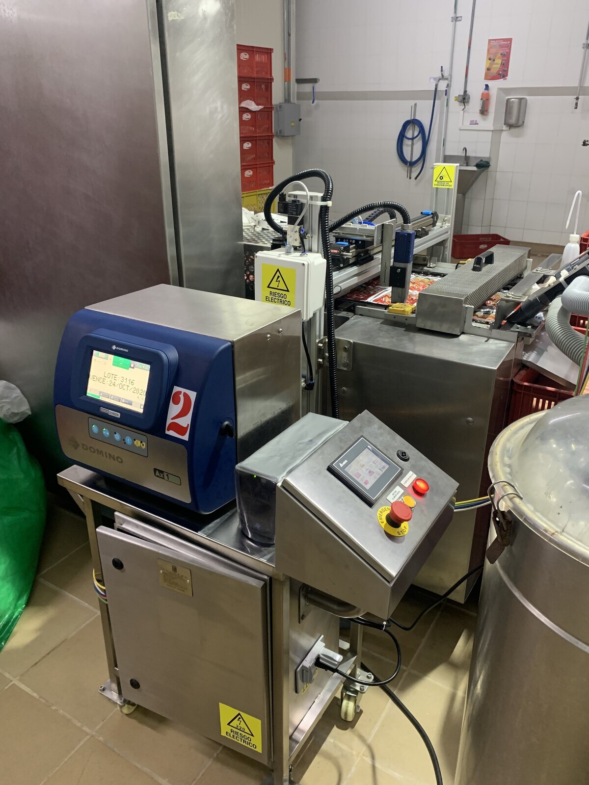 Sistema transversal ANLEGEN integrado con codificador Domino